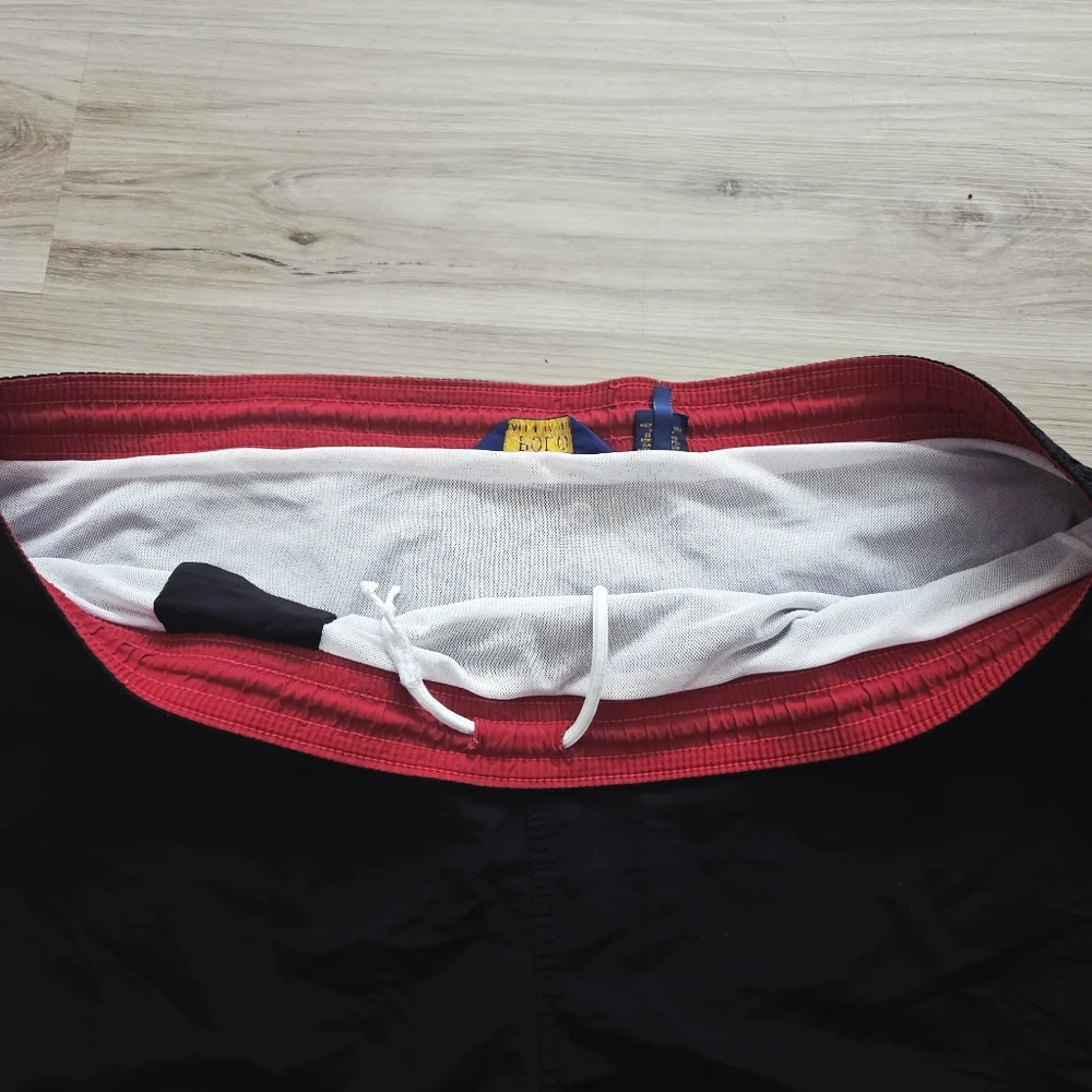 Black Polo‎ Ralph Lauren Swim Trunks Mens 2XB Red Pony